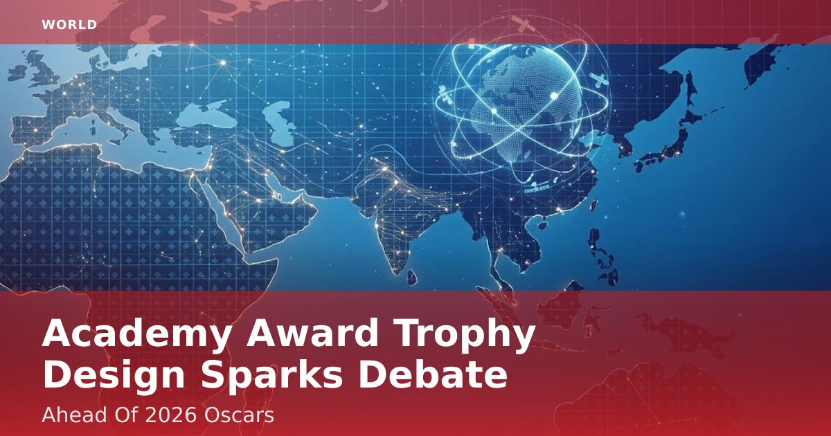 Academy Award Trophy Design Sparks Debate Ahead Of 2026 Oscars