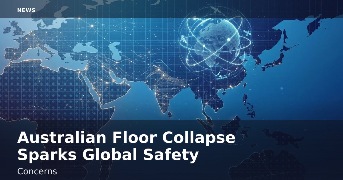 Australian Floor Collapse Sparks Global Safety Concerns