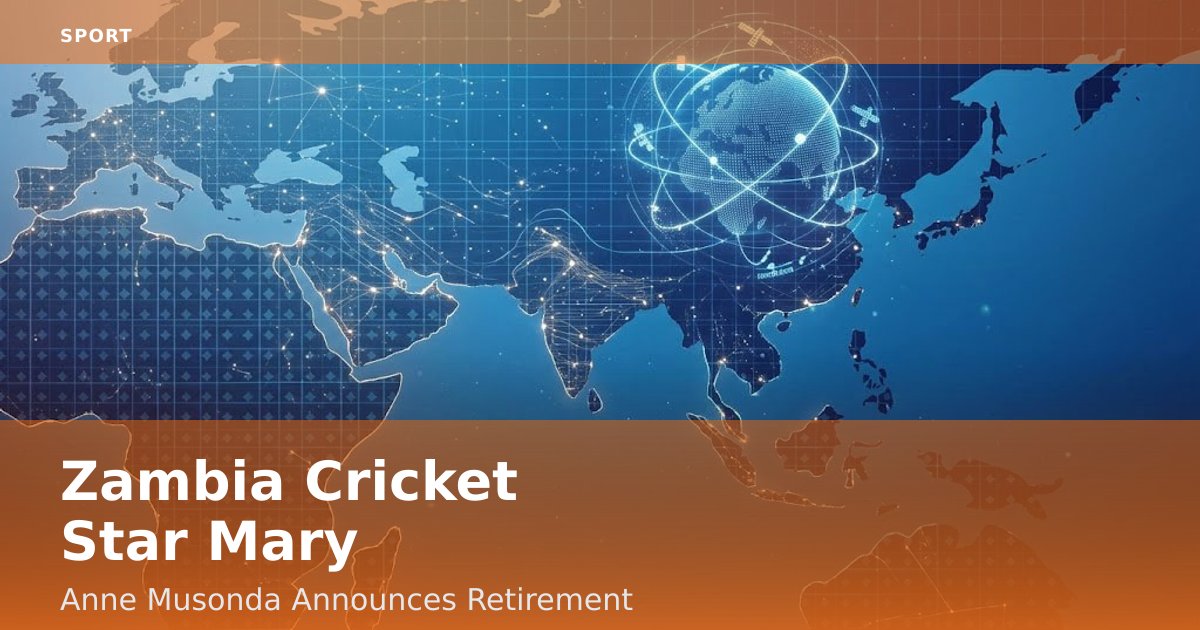 Zambia Cricket Star Mary-Anne Musonda Announces Retirement